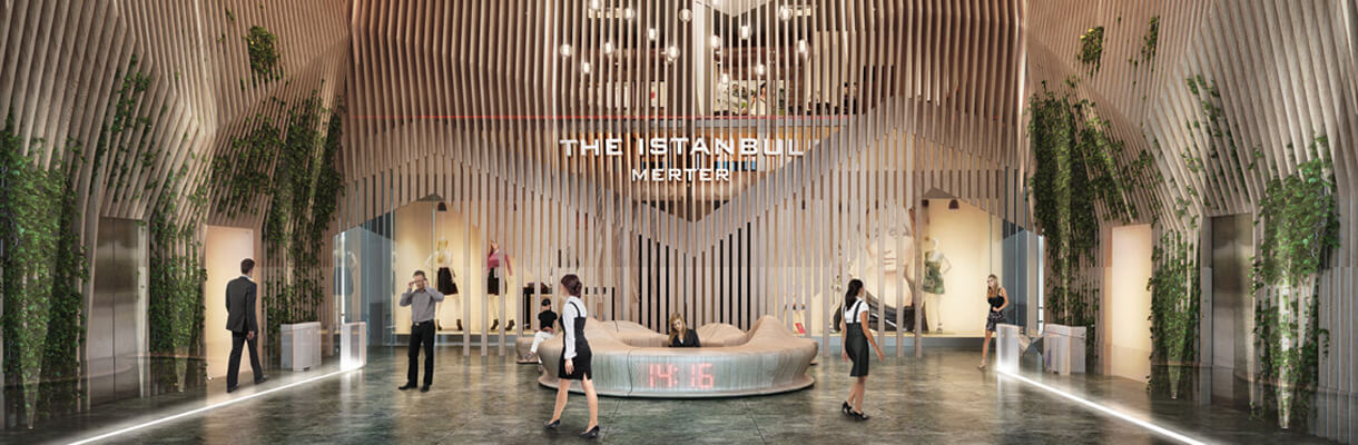 The İstanbul Merter Mimari Detayları